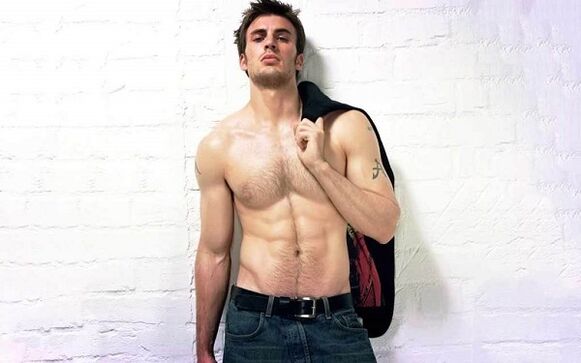 Gizon sexy zakila handituta